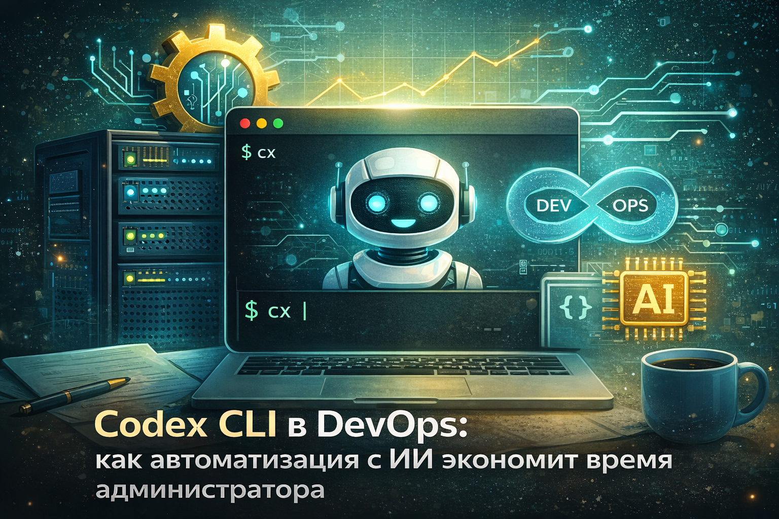 Codex CLI в DevOps: как автоматизация с ИИ экономит время администратора