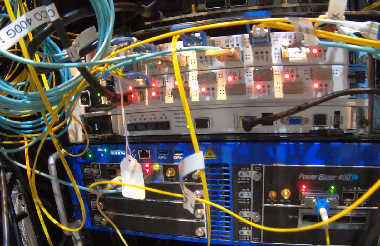 Как тестирование сети 400 Gbit Ethernet